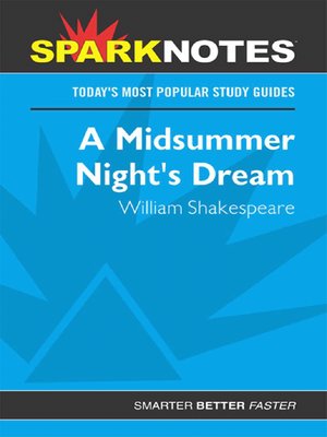 cover image of A Midsummer Night's Dream (SparkNotes)